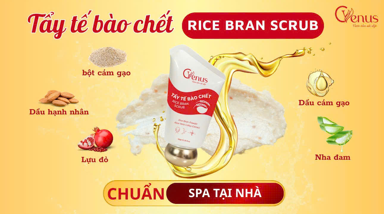 Thông tin chi tiết Tẩy Tế Bào Chết Cám Gạo